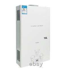 10L 20KW Propane Gas Instant Water Heater LPG Tankless Boiler Heater& Shower Kit
