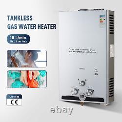 10L Instant Water Boiler LPG Water Heater with Adjustable Modes and Temperature