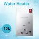 10l Lpg Gas Water Heater Tankless Instant Boiler Outdoor Camping Shower Kit