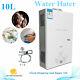 10l Lpg Propane Gas Instant Tankless Hot Water Heater Boiler With Shower Set