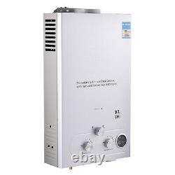 10L LPG Propane Gas Water Heater Tankless Instant Hot Water Heater Boiler Burner