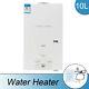 10l Natural Gas Tankless Water Heater With Shower Head & Shower Hose Kit 20kw