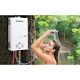 10l Portable Instant Water Heater Gas Boiler Tankless Lpg Propane Camping Shower