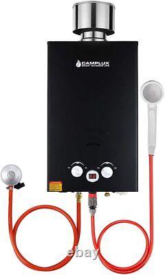 10L Propane Instant Gas Water Heater Tankless Boiler Camping Hot Water Shower