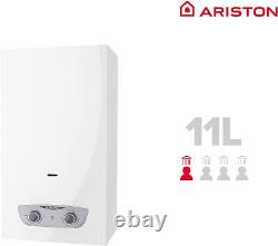 11L/min instantaneous water heater/outdoor shower for LPG/Butane Ariston, 3632413, Spain