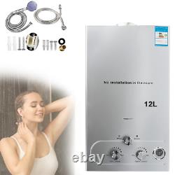 12-18L Instant Gas Hot Water Heater Tankless Propane Gas Boiler LPG Water Heater