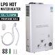 12l Gas Lpg Hot Water Heater Propane Tankless Stainless Instant Boiler +shower