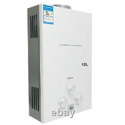12L LPG Propane Gas Water Heater Tankless Instant Hot Water Heater Boiler Burner