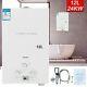 12l Natural Gas Hot Water Heater Tankless Instant Ng Boiler Home With Shower Kit