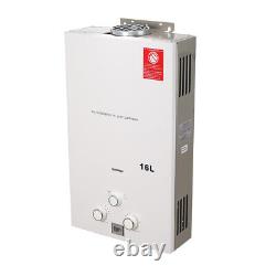 16L 32KW Portable Propane LPG Gas Hot Water Heater Instant Tankless Boiler