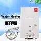 16l Portable Tankless Gas Water Heater Lpg Propane Camping Outdoor Shower Heater