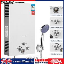 16L Propane Gas Tankless Instant LPG Hot Water Heater Boiler With Shower Cowftoz