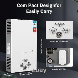 16L Propane Gas Tankless Instant LPG Hot Water Heater Boiler With Shower Cowftoz