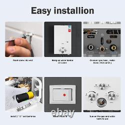 16L Propane Gas Tankless Instant LPG Hot Water Heater Boiler With Shower Cowftoz