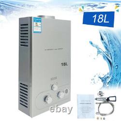 18L 36KW Hot Water Heater Natural Gas Tankless Instant with Shower Kit