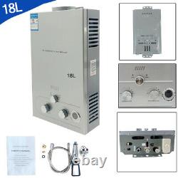 18L 36KW Hot Water Heater Natural Gas Tankless Instant with Shower Kit