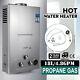18l 36kw Instant Gas Lpg Water Heater Tankless Gas Boiler Portable With Shower Kit