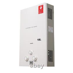 18L 36KW Portable Propane LPG Gas Tankless Hot Water Heater Instant Boiler