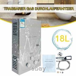 18L 36KW Propane Gas Instant Water Heater LPG Gas Water Heater with Shower Kit UK