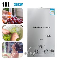 18L Instant Gas Hot Water Heater Tankless Propane Gas Boiler LPG Water Heater UK