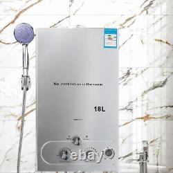 18L Instant Gas Hot Water Heater Tankless Propane Gas Boiler LPG Water Heater UK