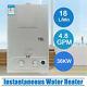 18l Instant Hot Water Tankless Shower Heater For Caravan Camping Outdoor Rv 36kw