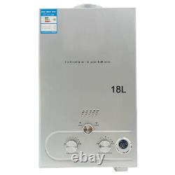 18L LPG Hot Tankless Instant Water Heater with Shower Kit 36KW 4.8 GPM
