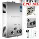 18l Lpg Hot Water Heater Propane Gas Tankless Heating Boiler With Shower Head