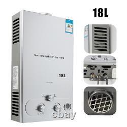 18L LPG Propane Gas Tankless Instant Hot Water Heater Boiler With Shower Kit NEW