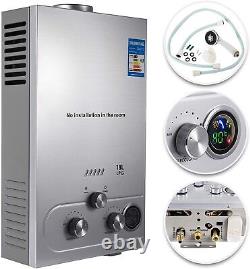 18L Propane Gas LPG Hot Water Heater Instant Tankless Boiler with Shower Kit