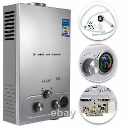 18L Tankless Gas Water Heater LPG Propane Instant Boiler Outdoor Camping Shower