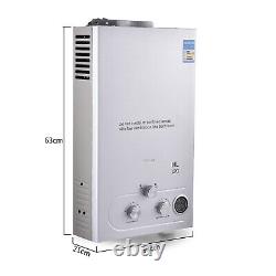 18L Tankless LPG Water Heater Propane Gas Instant Boiler Outdoor Camping Shower