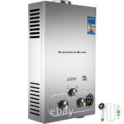 18L Water Heater Instant LPG Propane Gas Boiler Tankless with Shower Head 36KW