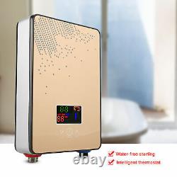 220V 6500W Electric Hot Water Heater Tankless Instant Water Heater For Bathroom