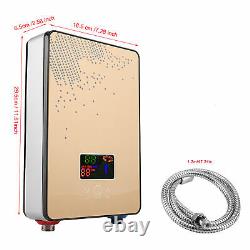 220V 6500W Electric Hot Water Heater Tankless Instant Water Heater For Shower