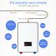 220v 6500w Tankless Electric Hot Water Heater For Home Bathroom