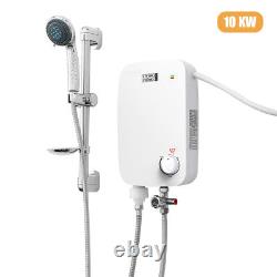 220V 8kW 10kW Electric Instant Water Heater Tankless Shower System Portable Bath
