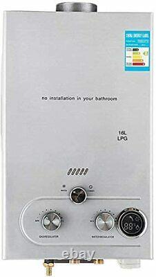220v 16L-LPG Electric Tankless Instant Hot Water Heater For Kitchen Shower Use