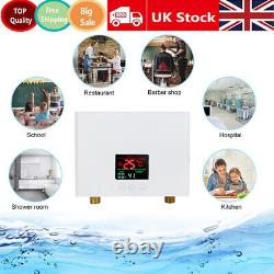 3000W Tankless Instant Electric Hot Water Heater For Kitchen Bathroom Shower LCD