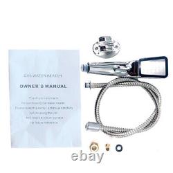 30L 60KW Tankless Gas Water Heater Instant Gas Boiler Shower LPG withShower Kit uk