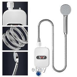 3500W Instant Electric Tankless Water Heater Under Sink Tap Hot Shower Bath Home