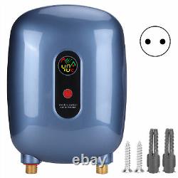 3500W Wall Tankless Instant Electric Hot Water Heater Boiler Bathroom Shower