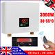 3kw Tankless Instant Electric Hot Water Heater Withremote Control Bathroom Shower