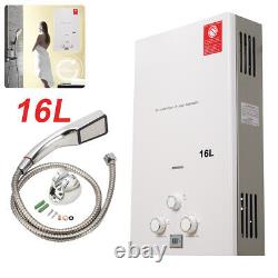 4.3GPM Tankless Water Heater 16L Portable Propane Butane Water Heater