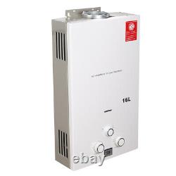 4.3GPM Tankless Water Heater 16L Portable Propane Butane Water Heater