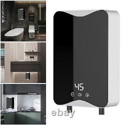 5500W Electric Tankless Hot Water Heater Instant Boiler Under Sink Tap Bathroom