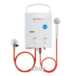 5L Tankless Hot Water Heater 10kW LPG Gas Instant Heater Outdoor with Shower Kit