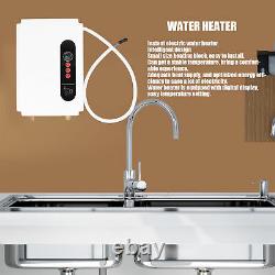 6.5 KW Electric Tankless Instant Hot Water Heater Tap Shower Bathroom Kitchen