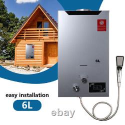 6/8/10/12/16/18/20L Instant Gas Hot Water Heater Tankless Gas Boiler LPG Propane