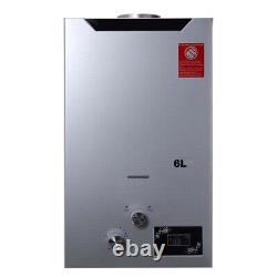 6/8/10/12/16/18/20L Instant Gas Hot Water Heater Tankless Gas Boiler LPG Propane